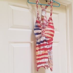 padded patriotic tank